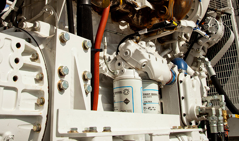 This image is a component from a Mud Pump built by UE Manufacturing.