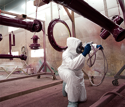 paint-booth UEM oilfield equipment remanufacturing